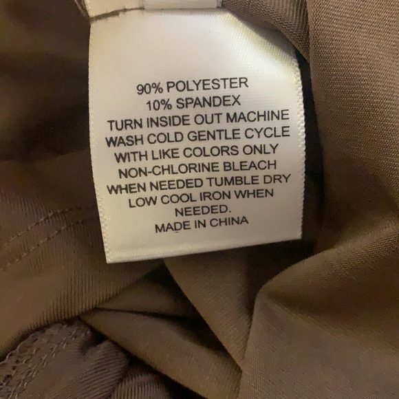 5 for 25 NEW Amazon Silky Bodycon brown infinity dress with draw strings - Picture 5 of 7